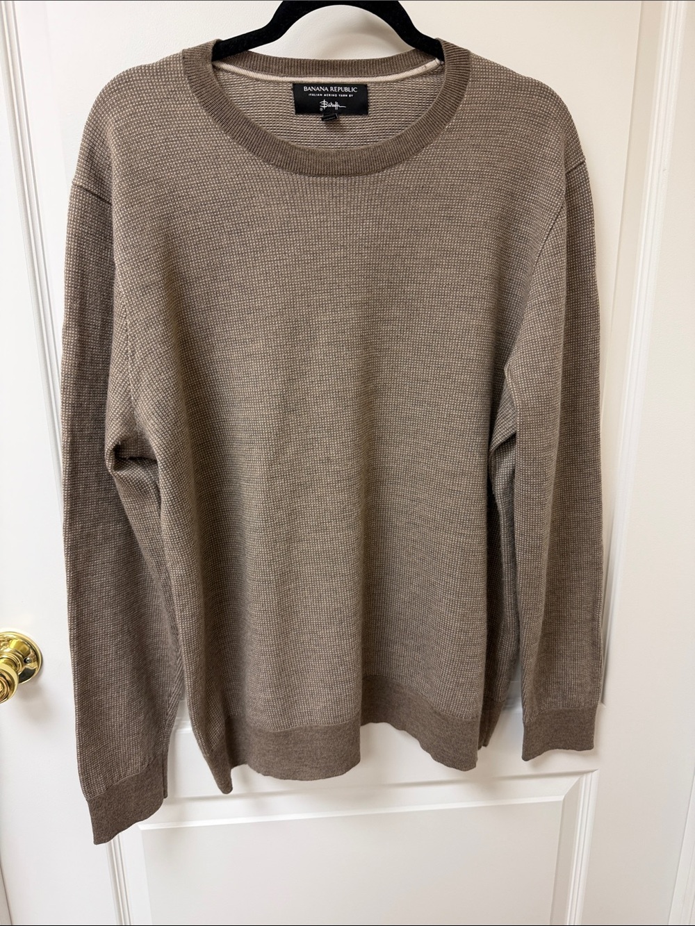 Banana Republic Men’s Crewneck Sweater - Taupe Brown